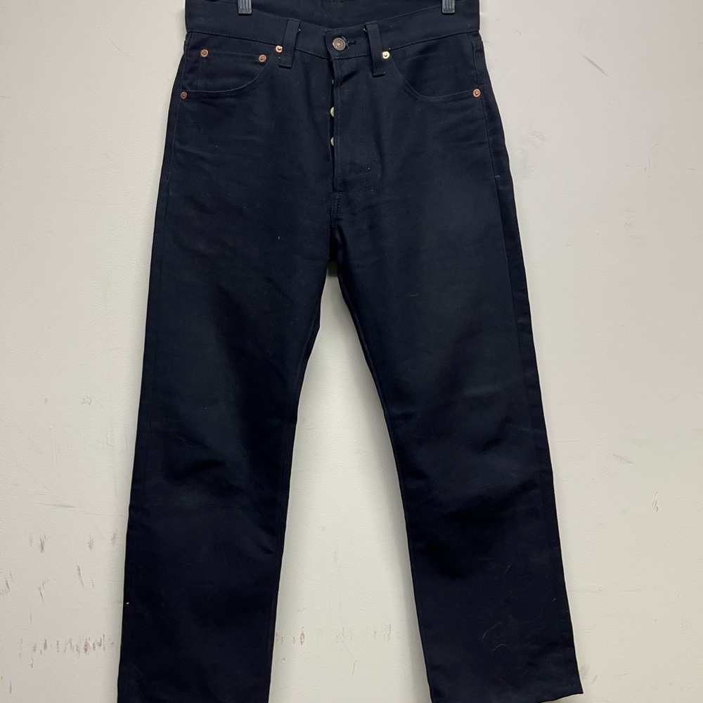 Mister Freedom Navy Canvas Chino